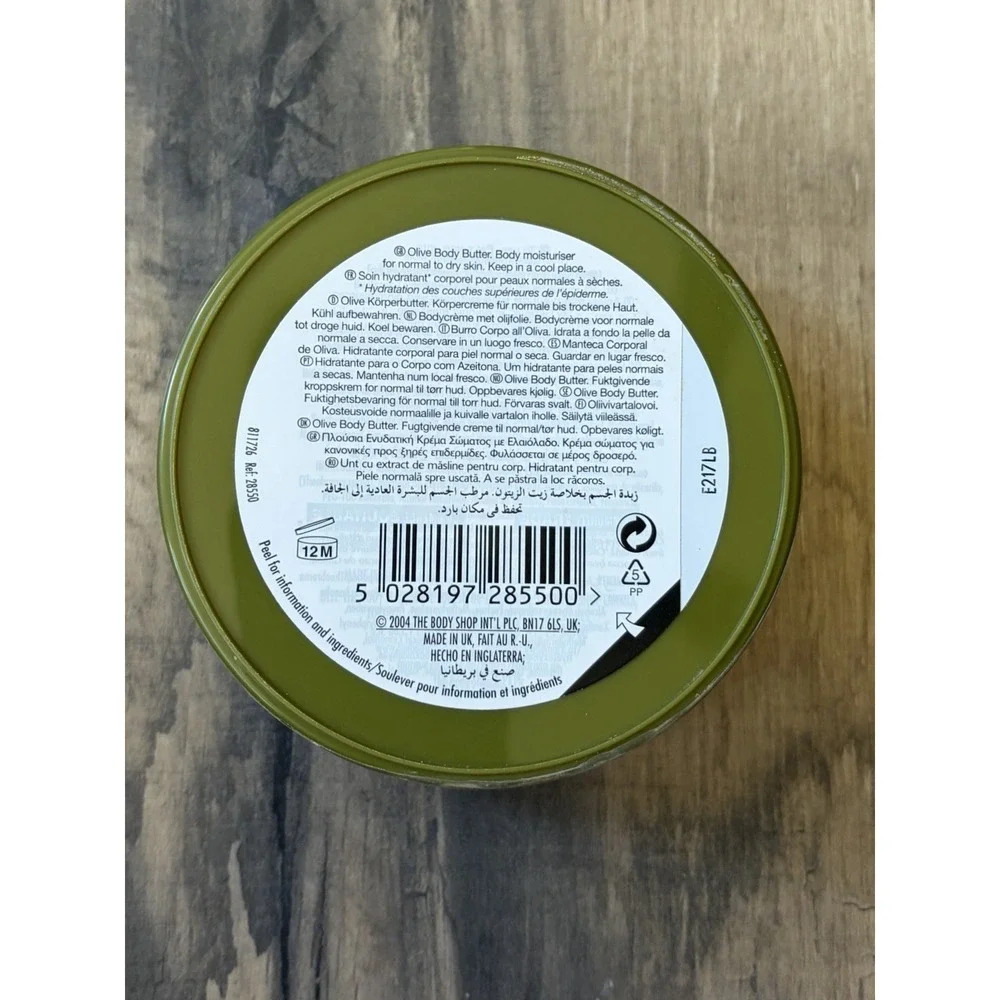 The body shop Olive butter 6.9 ounces NEW SEALED